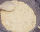 A picture of step 2 of Jowar Dhirde.