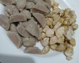 Foto langkah ke 3 dari resep Tumis bakso & tahu.