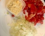 A picture of step 3 of Bell Pepper Onion Masala.