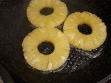 Ensalada de espinacas frescas y piña
