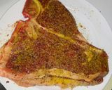 A picture of step 1 of Tasty Tbone Steak.
