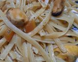 Foto del paso 10 de la receta: Pasta con mejillones sarteneados