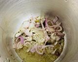 A picture of step 3 of Mutton Pulao.