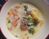 Foto langkah ke 6 dari resep Soto Betawi Kuah Santan Fibercreme.