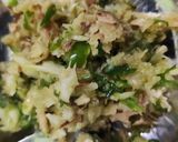 A picture of step 1 of Dhebra gujrati dish.