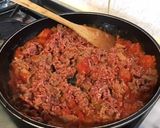 Une image de l'étape 7 de Bœuf aux poivrons bicolores,tomates,herbes et épices.