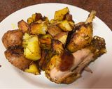 Foto del paso 4 de la receta: Patitas de pollo con papas rústicas al horno