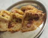 A picture of step 7 of Roti pakoda.