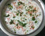 A picture of step 3 of Mixed Raita.