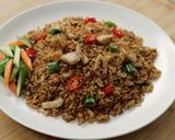 Foto langkah ke 9 dari resep Nasi Goreng Solaria Devina Hermawan.