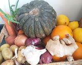 Foto del paso 1 de la receta: Pan de Campo de zapallo Cabutia