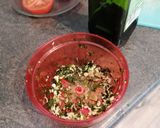 Une image de l'étape 2 de Tomates gratinées à l'ail et persil.