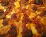 Meatball Cornbread Baked Casserole/ Cornbread Pizza recipe step 13 photo