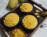 A picture of step 6 of Totapuri Mango Custard.