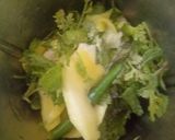 A picture of step 2 of Raw mango chutney.