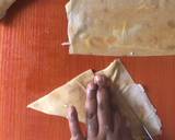 Filo baked samosa/CABBAGE BRIOUATS FILO RECIPE recipe step 4 photo