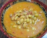 A picture of step 5 of Awarekalu gojju/ butter beans gravy.