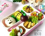 Foto langkah ke 4 dari resep Nasi Bento Simple/ Hand Molding.
