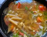 A picture of step 4 of Minestrone Soup.