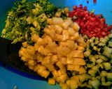 Foto del paso 2 de la receta: ENSALADA De Piña y Pepino...!