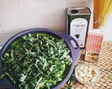 Foto del paso 1 de la receta: Espaguetis con pesto de kale 🥬