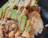 A picture of step 5 of Salmon sushi Bowls.