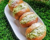 Foto langkah ke 12 dari resep Donat Jadul Matcha Ekonomis.