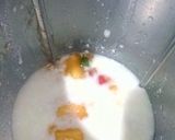 A picture of step 1 of Mango lassi.