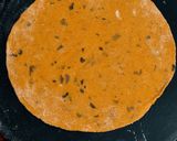 A picture of step 5 of Pumpkin Paratha - Healthy breakfast recipe.