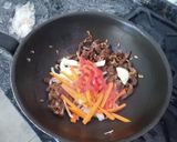 Foto del paso 5 de la receta: Wok, chop suey, comida china, arroz frito, revuelto