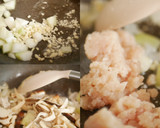 Foto langkah ke 1 dari resep Cheese Baked Chicken Rice Mushroom / Nasi Panggang Mozarella.