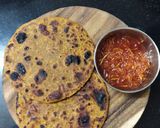 A picture of step 4 of બાજરી ના ઢેબરા.