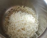 A picture of step 3 of Gobindobhog rice (sweet).