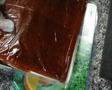 A picture of step 2 of Qamar Al din orange juice.