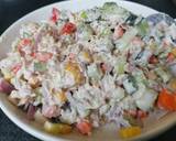 สลัดผักทูน่าพริกไทยดำ วิธีทำสูตร 3 รูป