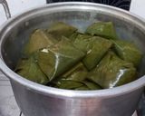 Foto langkah ke 7 dari resep *KETAN KUKUS UBI UNGU*.