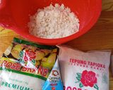 Foto langkah ke 1 dari resep Cenil Singkong.