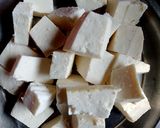 पनीर की सब्जी(PANEER KI SABZI RECIPE IN HINDI) रेसिपी चरण 1 फोटो
