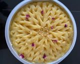 A picture of step 4 of Semolina barfi halwa.