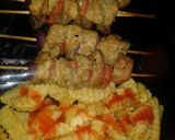 A picture of step 5 of Chicken Skewers # Chicken Contest.