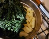 Foto langkah ke 1 dari resep Polpette Cavolo Nero Filante || Kroket Kale Keju Molor.