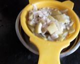 A picture of step 1 of Bottlegourd soup.