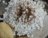 A picture of step 2 of Sabudana Aloo Tikki.