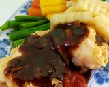 Foto langkah ke 6 dari resep Steak Ayam Lada Hitam.