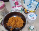 Foto langkah ke 1 dari resep Bola-Bola Ubi Jalar-Kue Cek Mek Molek Khas Malaysia.