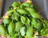 Göngyölt dagadó - medvehagymás bulgúrral recept fázis 3 fotója