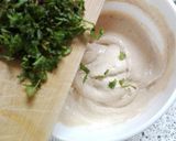 Foto del paso 5 de la receta: Falafel, pan de pita y ensalada con salsa tahini