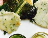 A picture of step 3 of Rice panki.