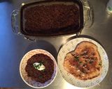 A picture of step 10 of Black dal with naan.