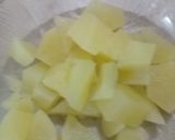 A picture of step 1 of Chana Daal Chat.
